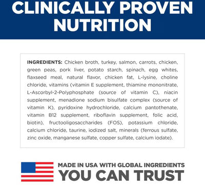 Hill's Science Diet Sensitive Stomach & Skin Salmon & Vegetable Entrée Cat Food