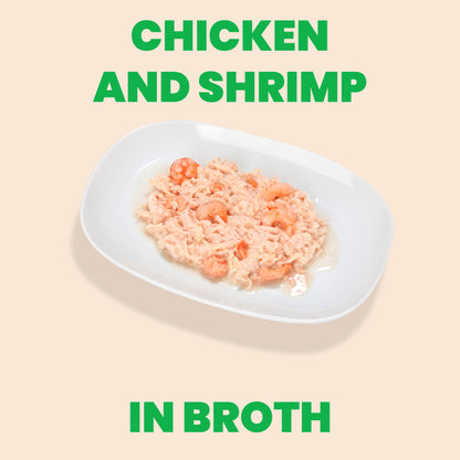 Almo Nature Natural Chicken & Shrimp in Broth