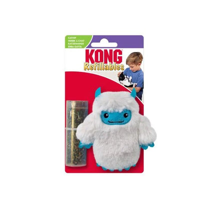 Kong Holiday Refillable Yeti Cat Toys