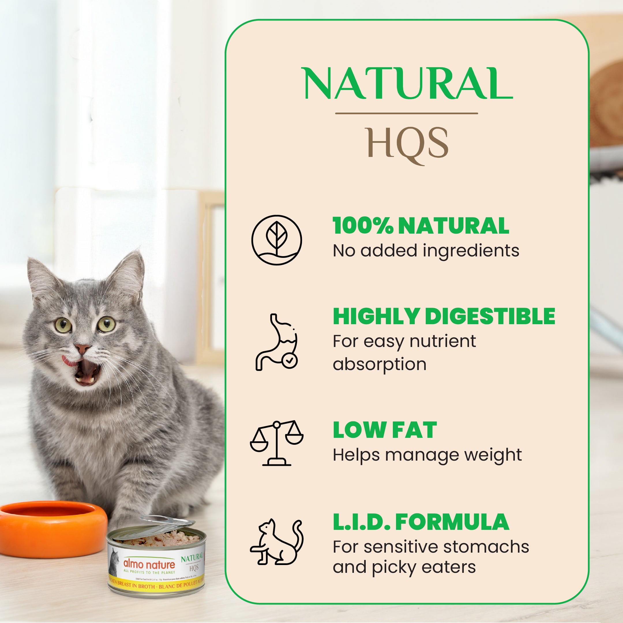 Almo Nature HQS Natural Rotational Diet Fish Selections & Chicken Drumstick