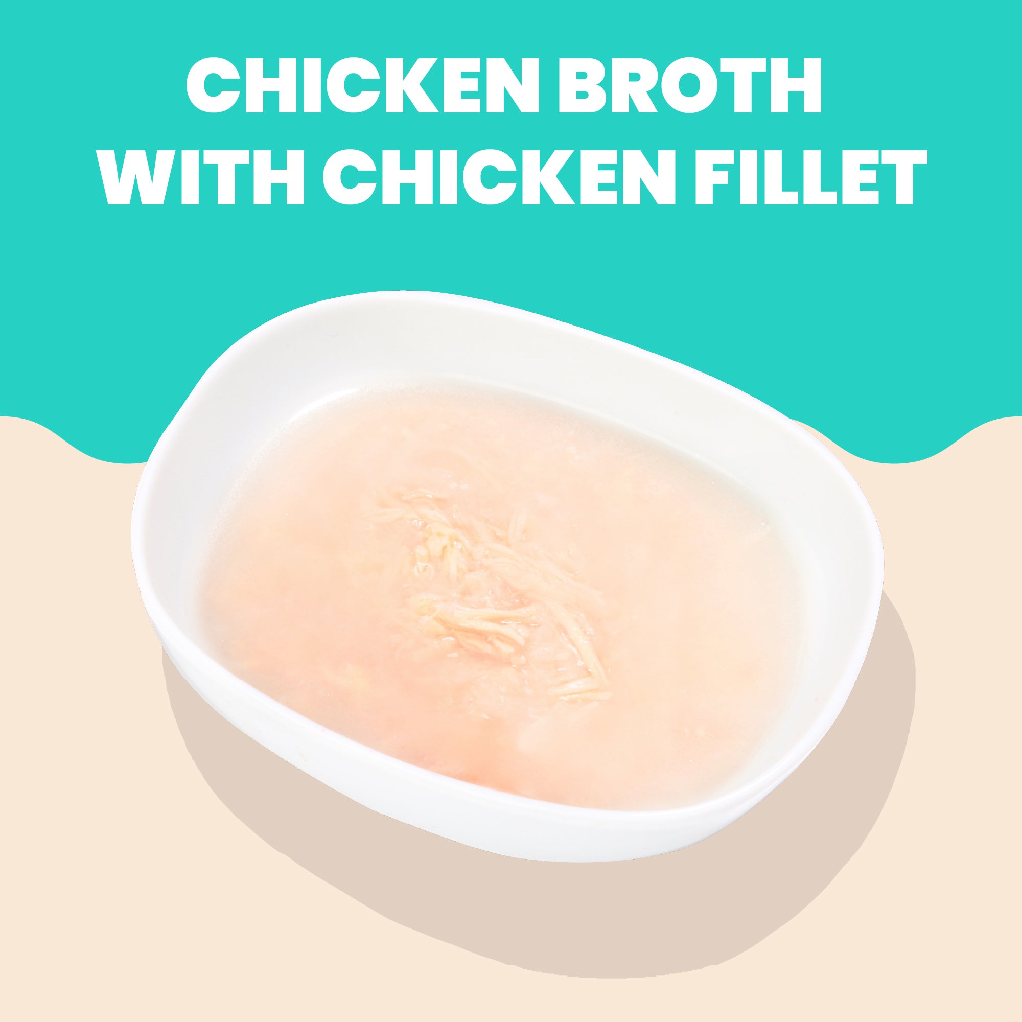 Almo Nature HQS Hydration Help Chicken Recipe in Broth for Cats