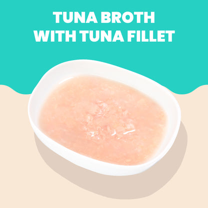 Almo Nature HQS Hydration Help Tuna Recipe in Broth for Cats
