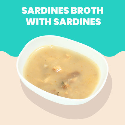 Almo Nature HQS Hydration Help Sardine Recipe in Broth for Cats