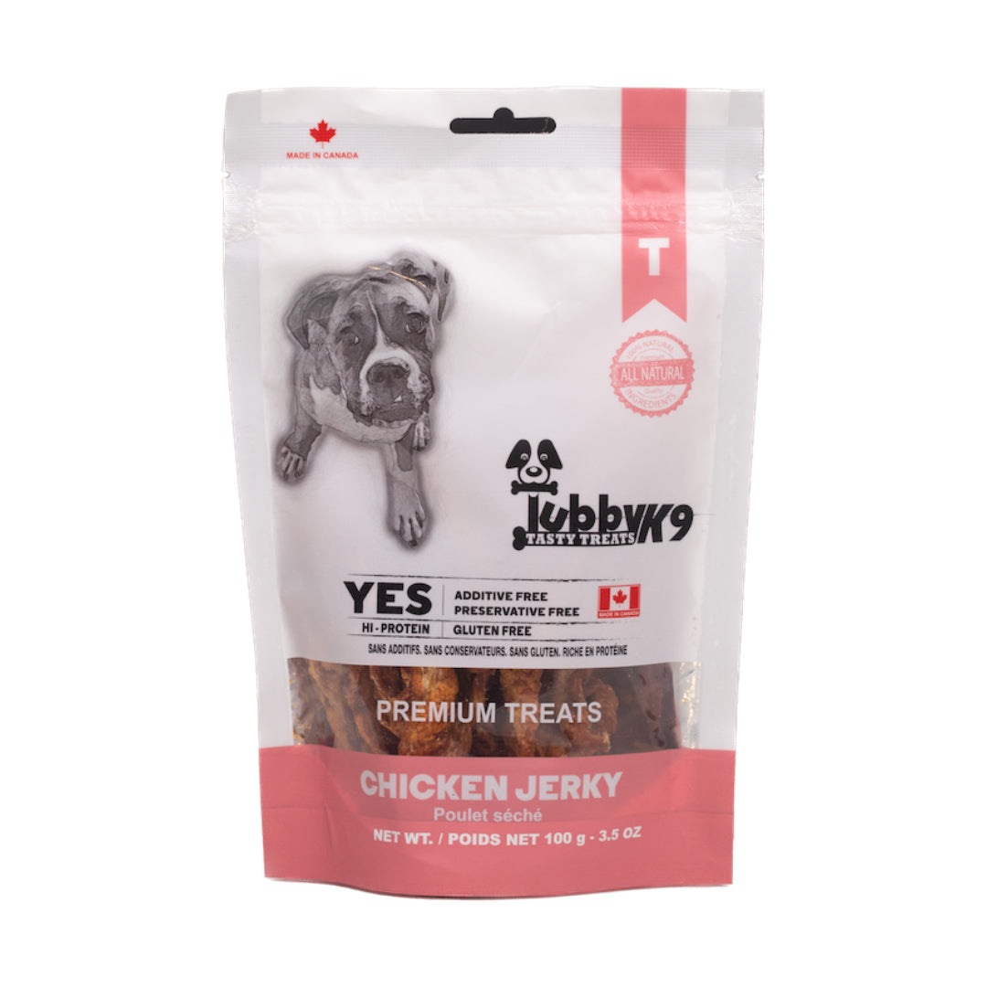 Tubby K9 Tasty Dog Treats Chicken Jerky  Dog Treats  | PetMax Canada
