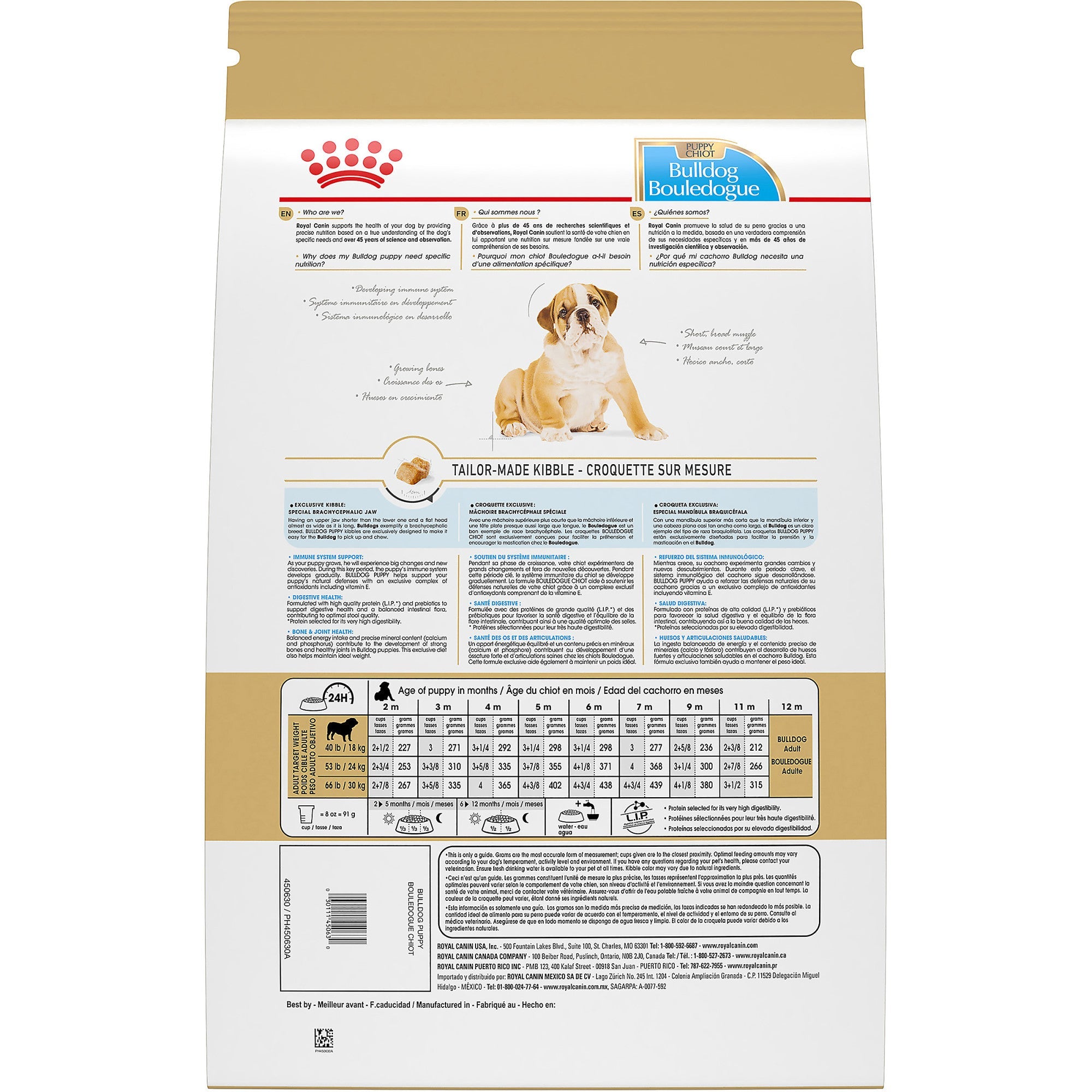Nourriture pour chiots Royal Canin Bulldog 