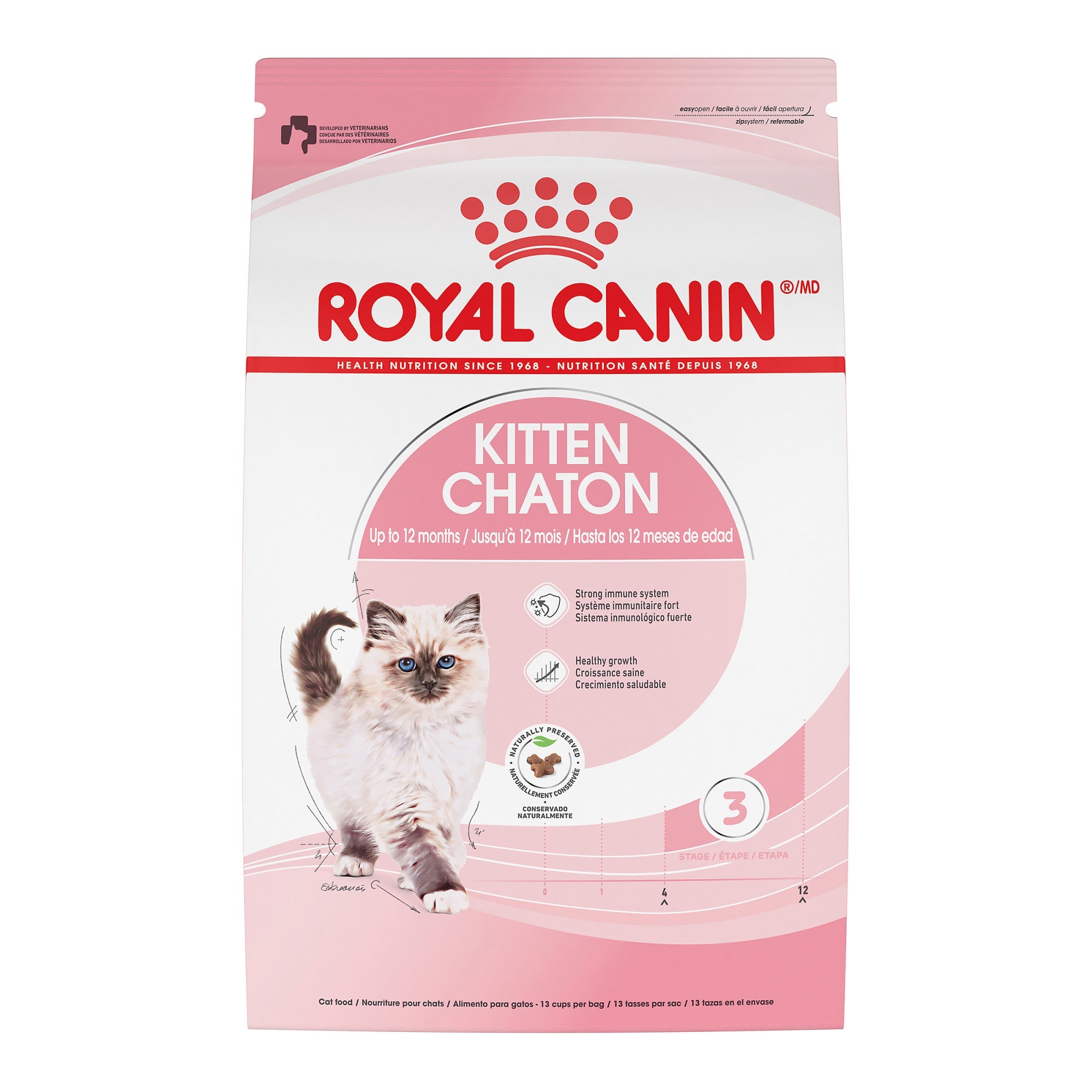 Royal Canin Nutrition Santé Féline Kitten Croquettes pour Chats