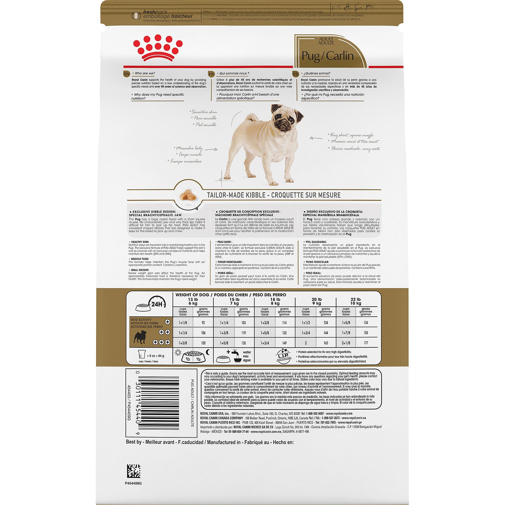 Royal Canin® Breed Health Nutrition® Pug Adult Dry Dog Food
