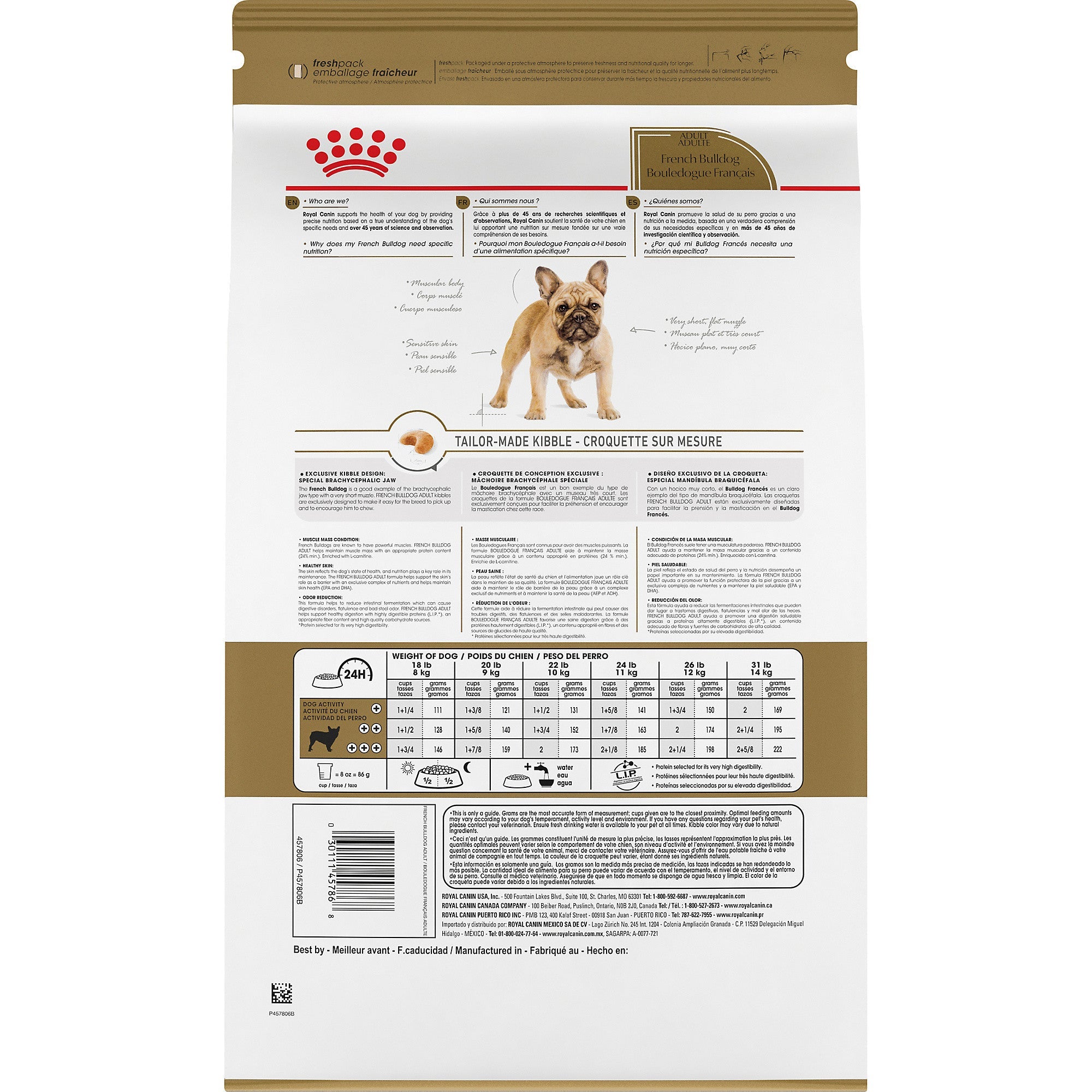 Croquettes Royal Canin Bouledogue Français Adulte