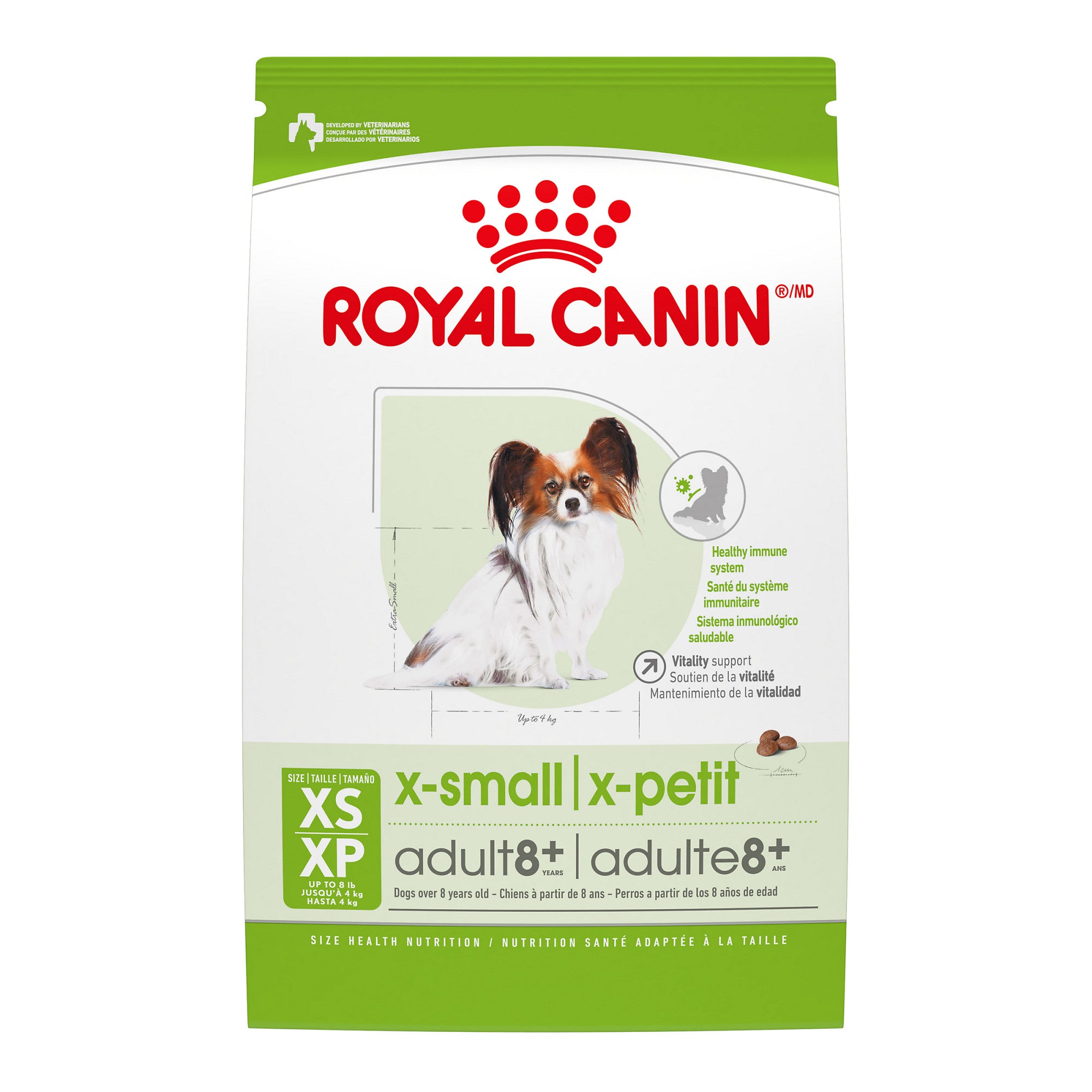 Royal Canin Size Health Nutrition X-Small Mature 8+ Nourriture sèche pour chiens 