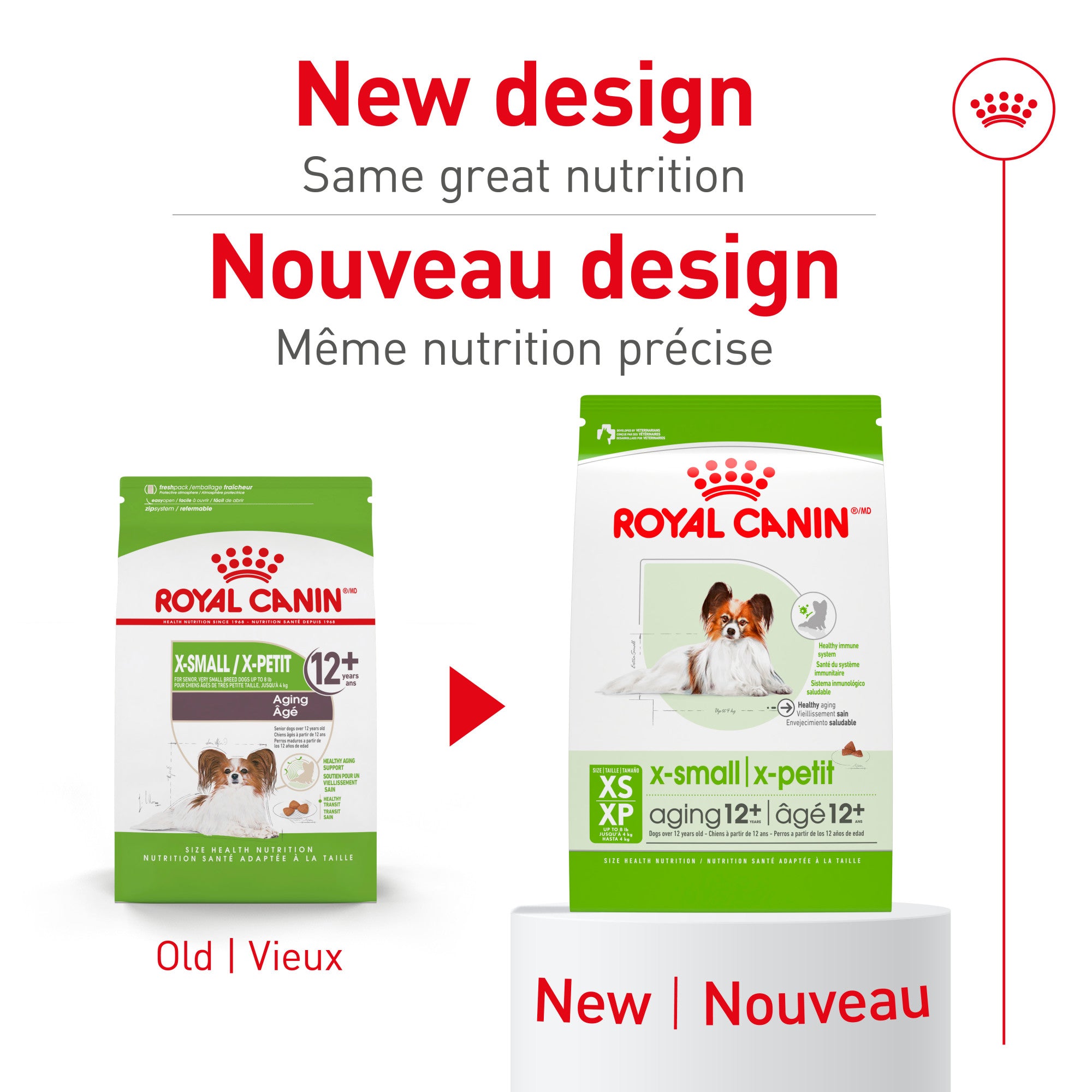 Royal Canin Size Health Nutrition X-Small Aging 12+ Dry Dog Food