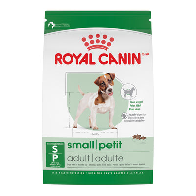 Royal Canin Small Adult Dry Dog Food bag for dogs 9-22 lbs