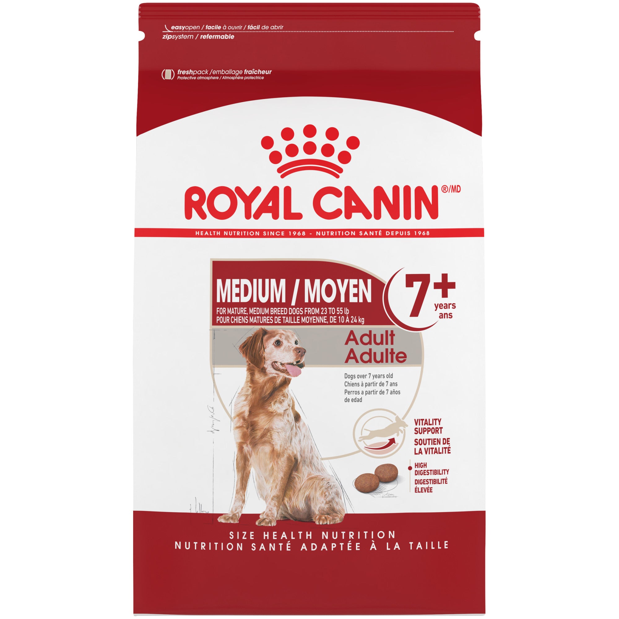 Royal Canin Health Nutrition Medium Adult 7+ Dry Dog Food
