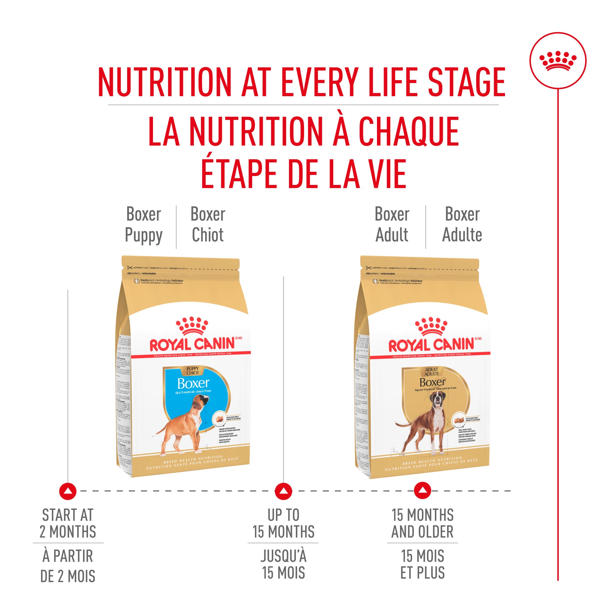 Royal Canin Breed Health Nutrition Boxer Puppy Dry Dog Food