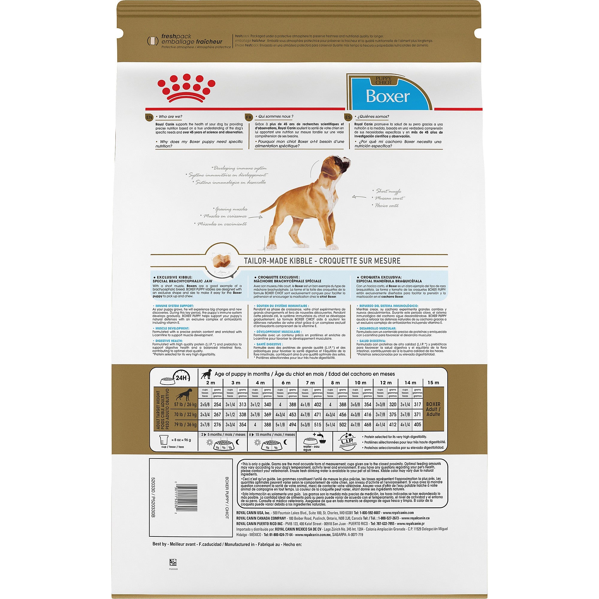 Royal Canin Breed Health Nutrition Boxer Puppy Dry Dog Food