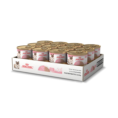Royal Canin Feline Health Nutrition Mother &amp; Babycat Mousse Ultra Douce en Sauce Nourriture en Conserve pour Chat