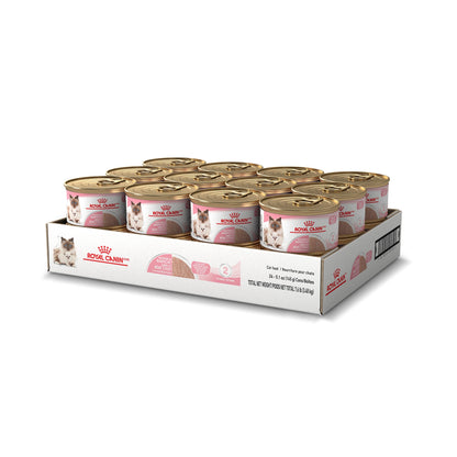 Royal Canin Feline Health Nutrition Mother &amp; Babycat Mousse Ultra Douce en Sauce Nourriture en Conserve pour Chat