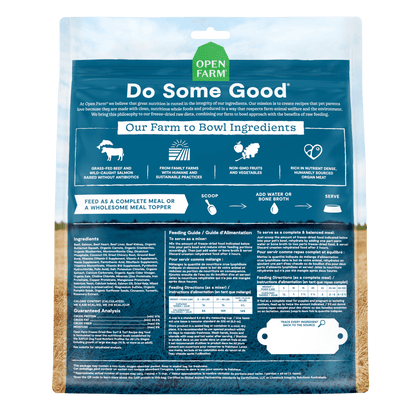 Open Farm Dog Food Surf & Turf Freeze Dried Raw - 99g - Dog Food - Open Farm - PetMax Canada