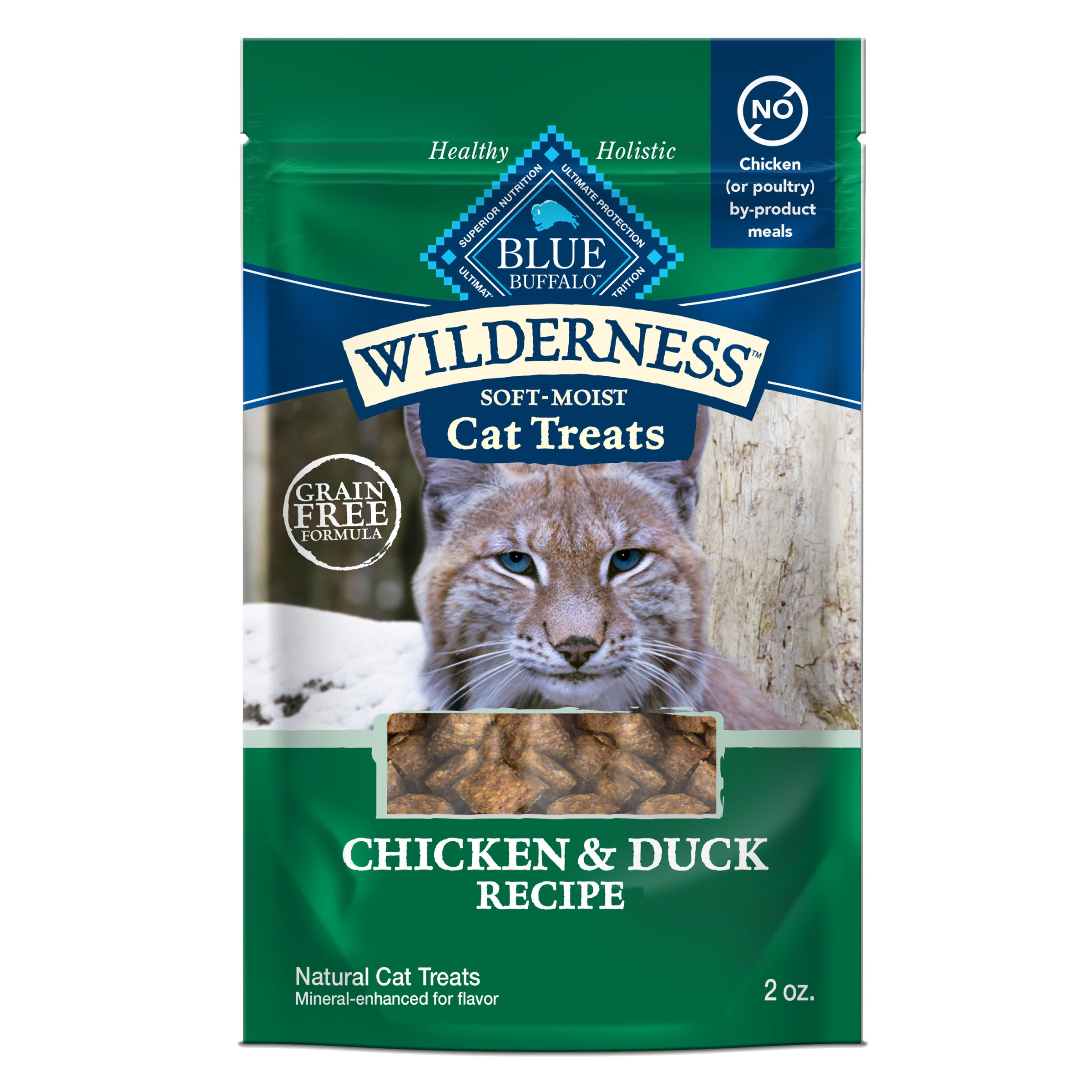 Blue Wilderness Cat Treats Chicken & Duck - Image 2 - Blue Buffalo - PetMax Canada