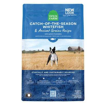 Open Farm Dog Catch Of The Season Whitefish & Ancient Grains - 1.81 kg - Dog Food - Open Farm - PetMax Canada