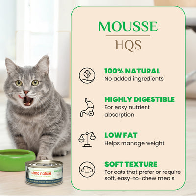 Almo Nature Mousse HQS Mackerel And Chicken In Gravy