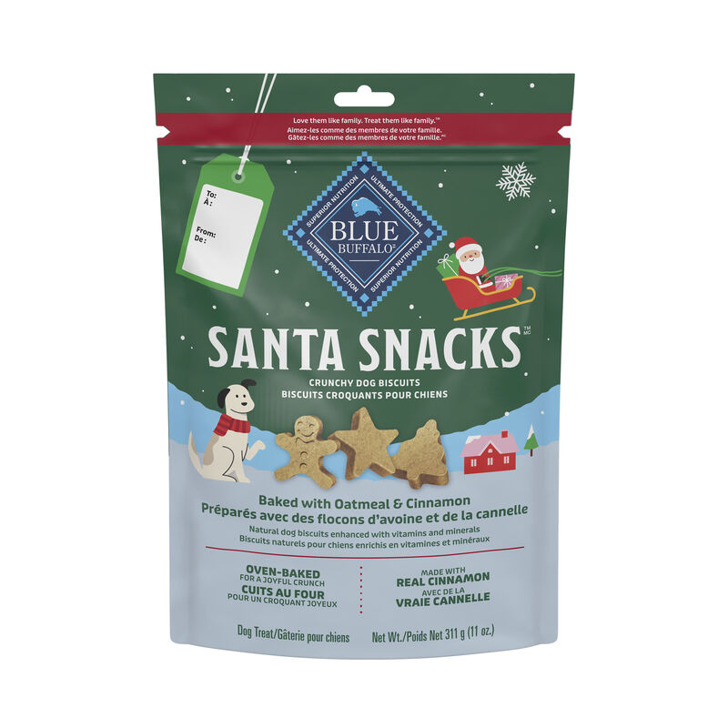 Gâteries molles pour chiens Blue Buffalo Santa Snacks