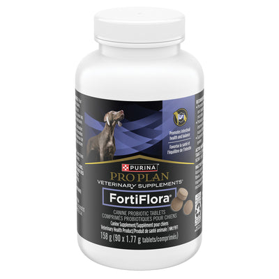 Purina Pro Plan Veterinary FortiFlora Probiotic Tablet Dog Supplement