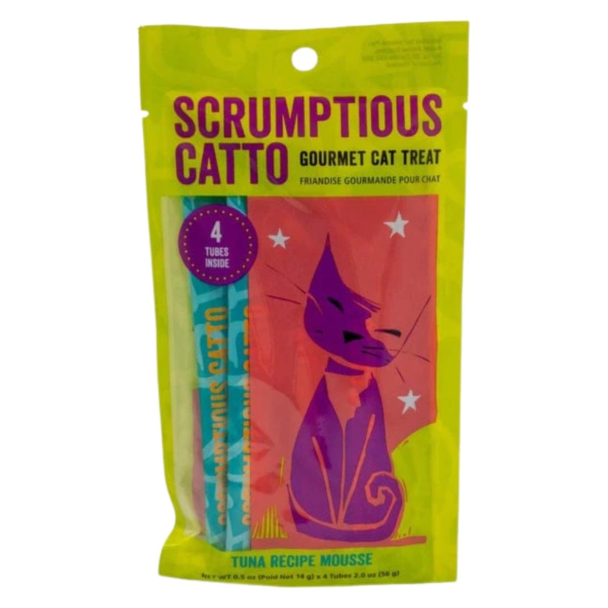 Scrumptious Catto Tuna Mousse Wet Lickable Cat Treats