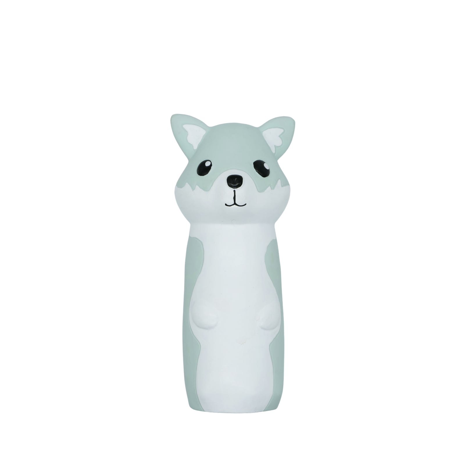 Bud-Z Latex Dog Toy with Recycled Water Bottle Wolf