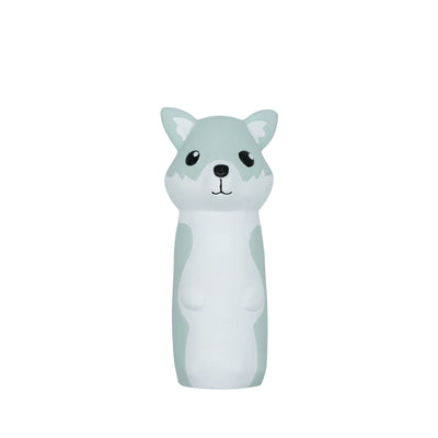 Bud-Z Latex Dog Toy with Recycled Water Bottle Wolf