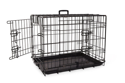 Bud'Z Deluxe Dog Crate With Double Door