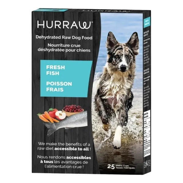Hurraw Dehydrated Fresh Fish Raw Dog Food