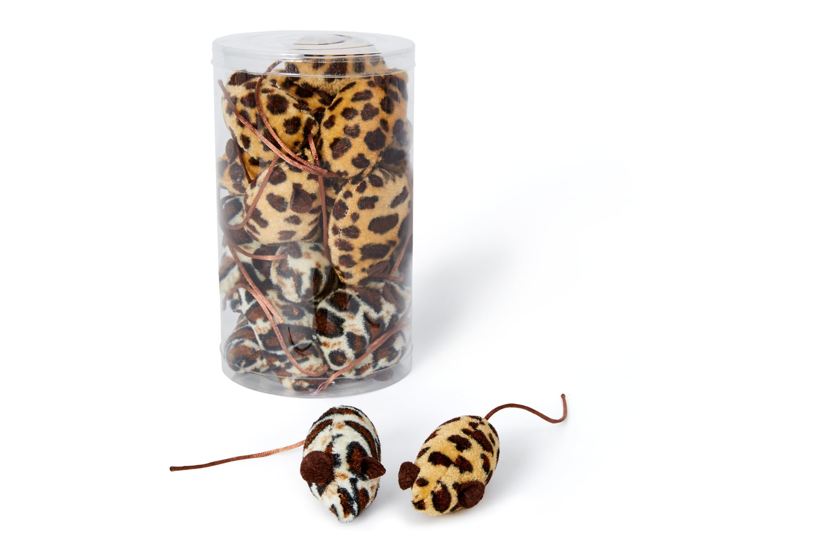 Bud Z Cat Toy Bulk Animal Print Mouse