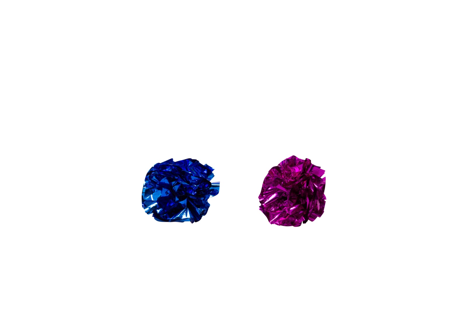 Bud Z Cat Toy Bulk Coloured Paper Crinkle Ball