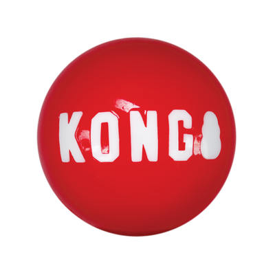 Kong Signature Balls Dog Toy - 2 Pack