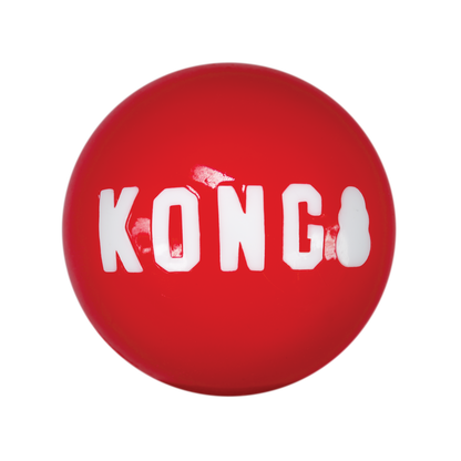 Kong Signature Balls Dog Toy - 2 Pack