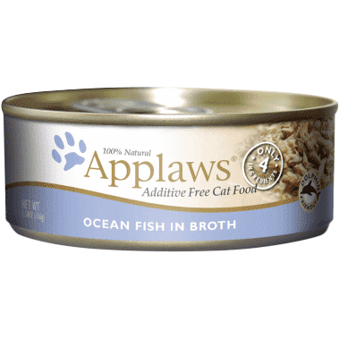 Applaws Ocean Fish in Broth Canned Cat Food 156g Canned Cat Food 156g | PetMax Canada
