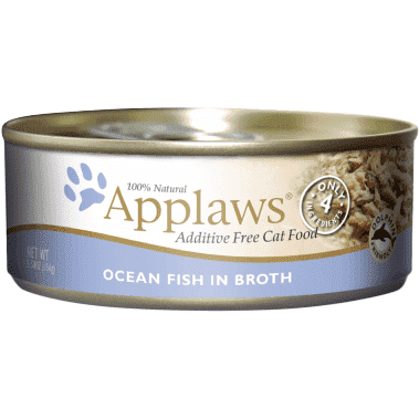 Applaws Ocean Fish in Broth Canned Cat Food - 156g - Canned Cat Food - Applaws - PetMax Canada