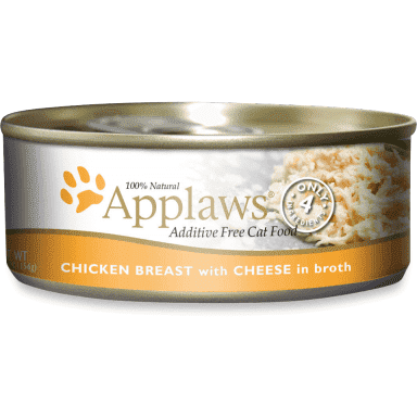 Applaws Chicken Breast with Cheese Canned Cat Food 156g Canned Cat Food 156g | PetMax Canada