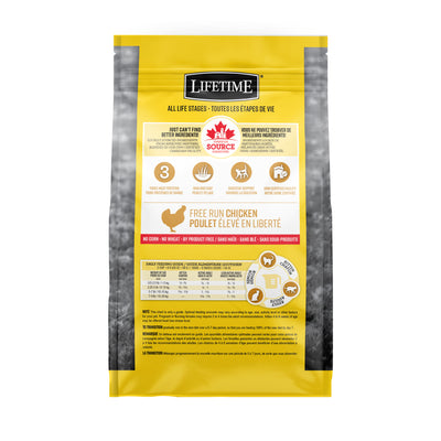 Nourriture pour chats Lifetime Poulet, dinde et flocons d'avoine