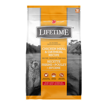 Lifetime All Life Stages Dog Food Chicken & Oatmeal