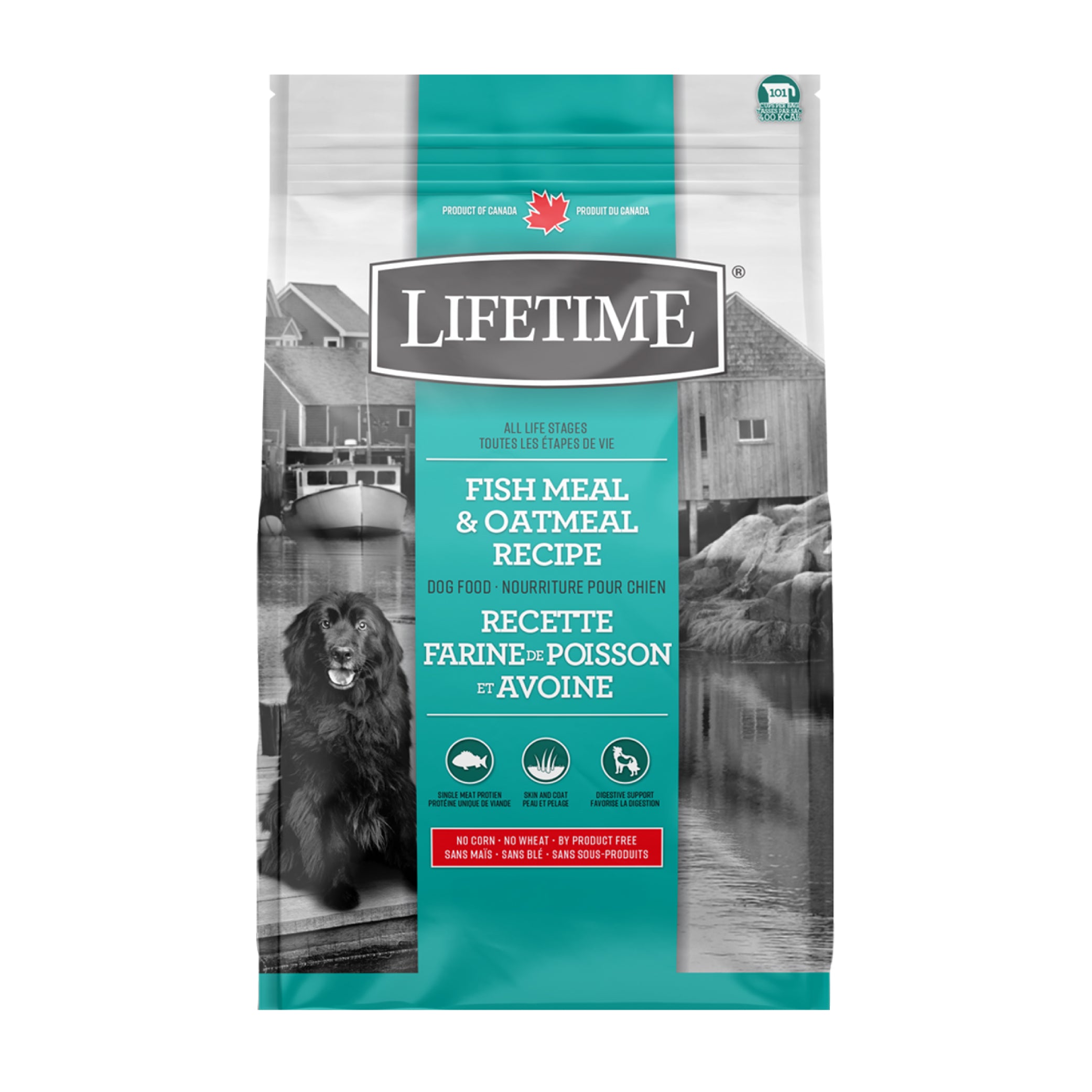 Lifetime All Life Stages Dog Food Fish & Oatmeal