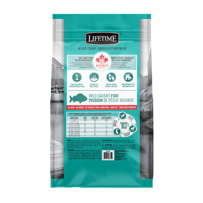 Lifetime All Life Stages Dog Food Fish & Oatmeal