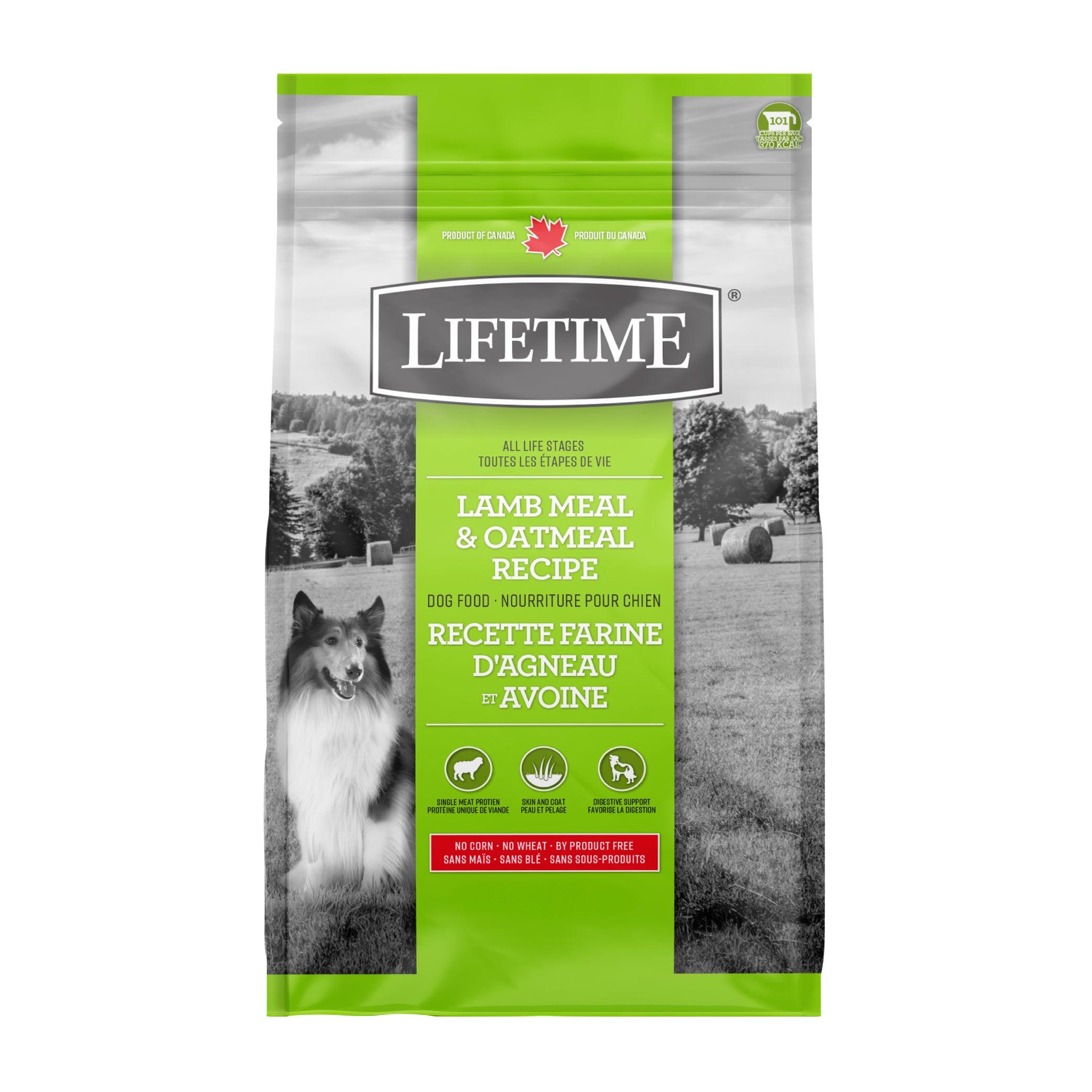 Lifetime All Life Stages Dog Food Lamb & Oatmeal