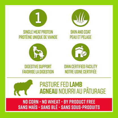 Lifetime All Life Stages Dog Food Lamb & Oatmeal