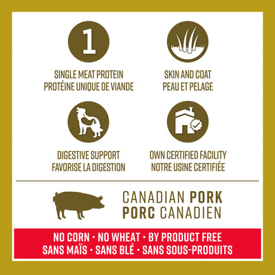 Lifetime All Life Stages Nourriture pour chiens au porc et à l'avoine