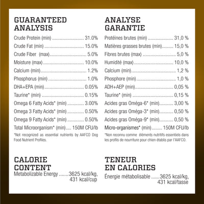 Wholesome Blend Nourriture pour chiens Soins digestifs Recette de dinde et de citrouille