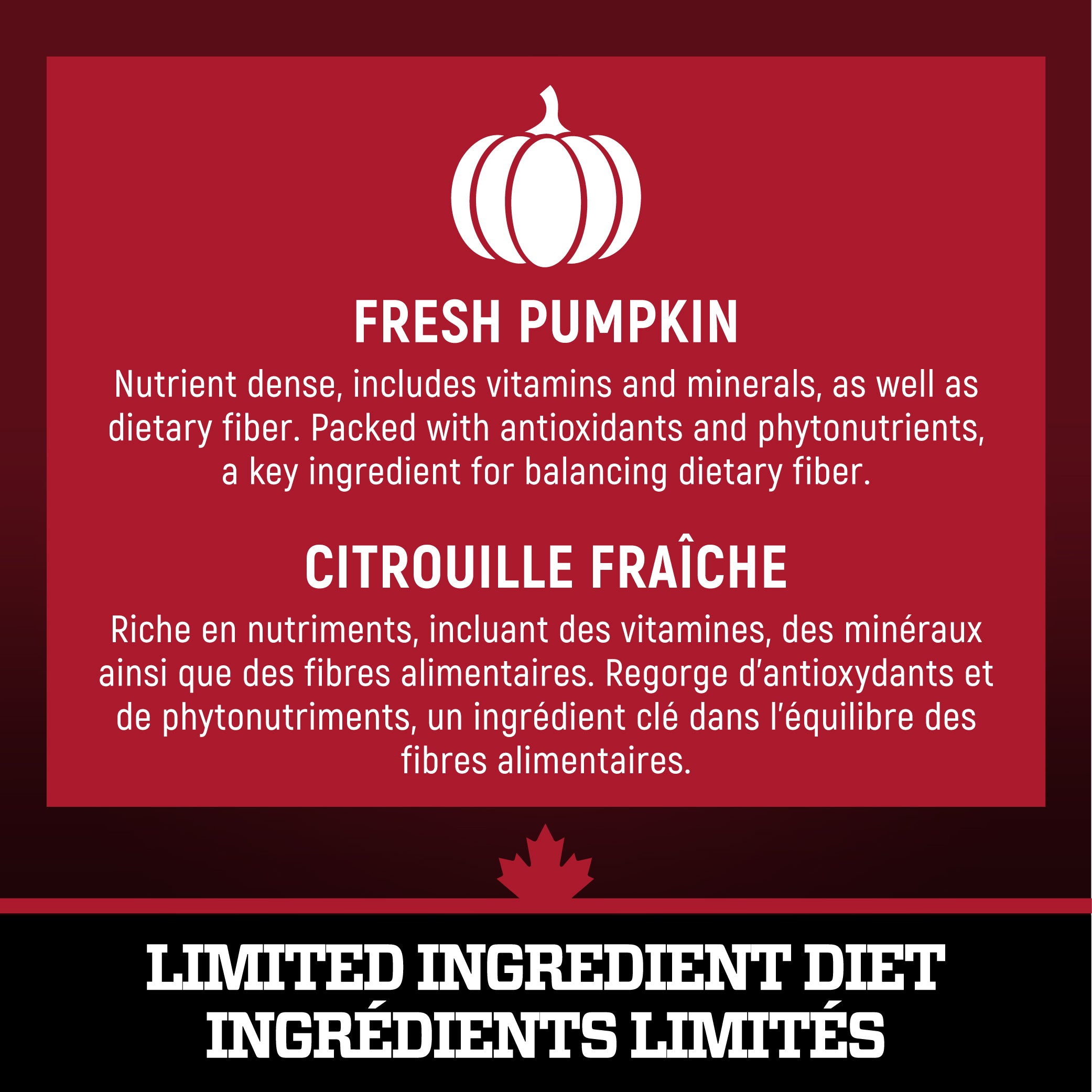 Wholesome Blend Nourriture pour chiens Poids santé Recette de bœuf et de citrouille