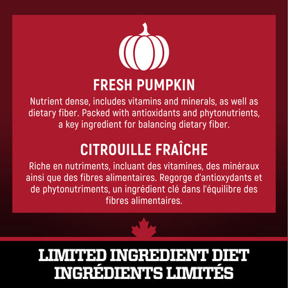 Wholesome Blend Nourriture pour chiens Poids santé Recette de bœuf et de citrouille