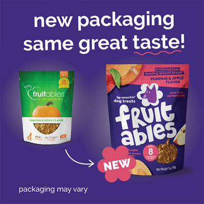 Fruitables Dog Treats Pumpkin & Apple