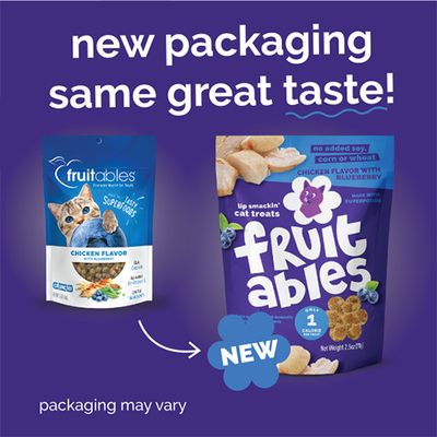 Fruitables Cat Treat Chicken & Blueberry